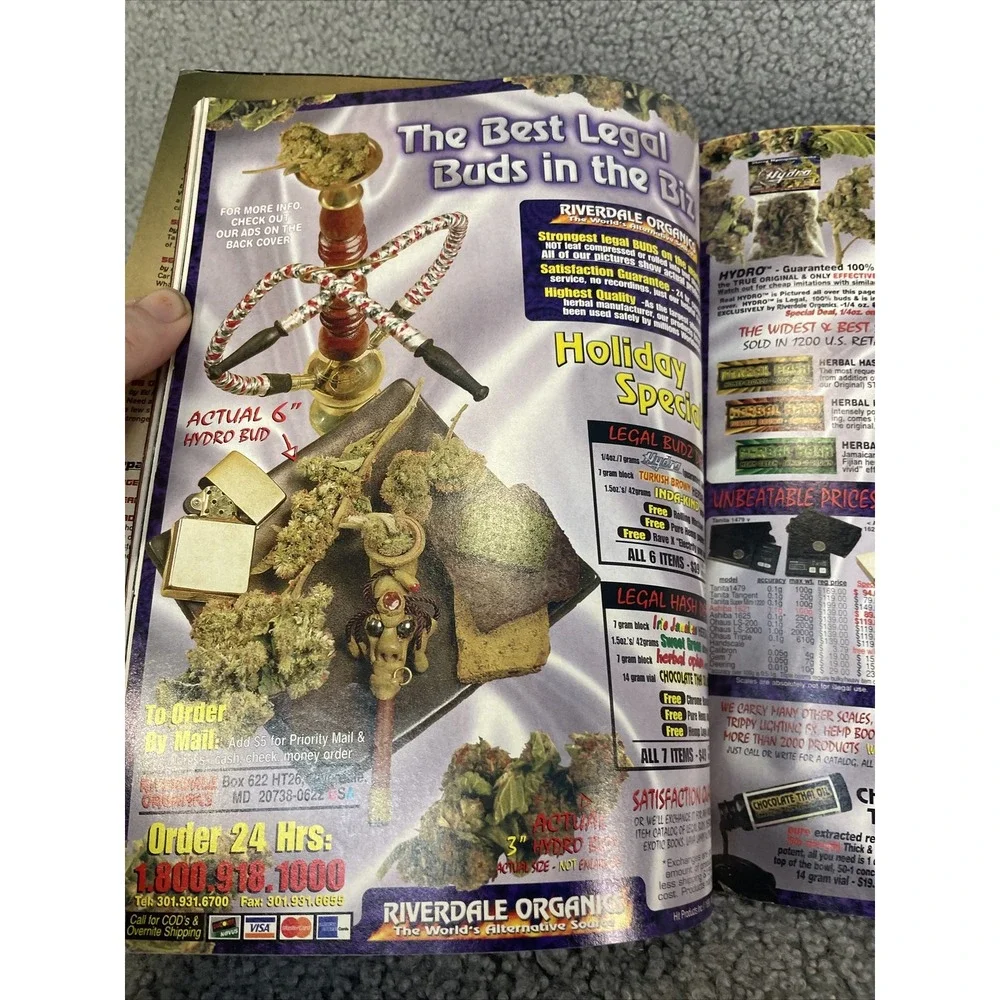 High Times #292 Dec 1999 Jumpin' Jack Stash Tommy Chong Carl Sagan Ganja Jamaica